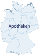 Karte Apotheken in Deutschland