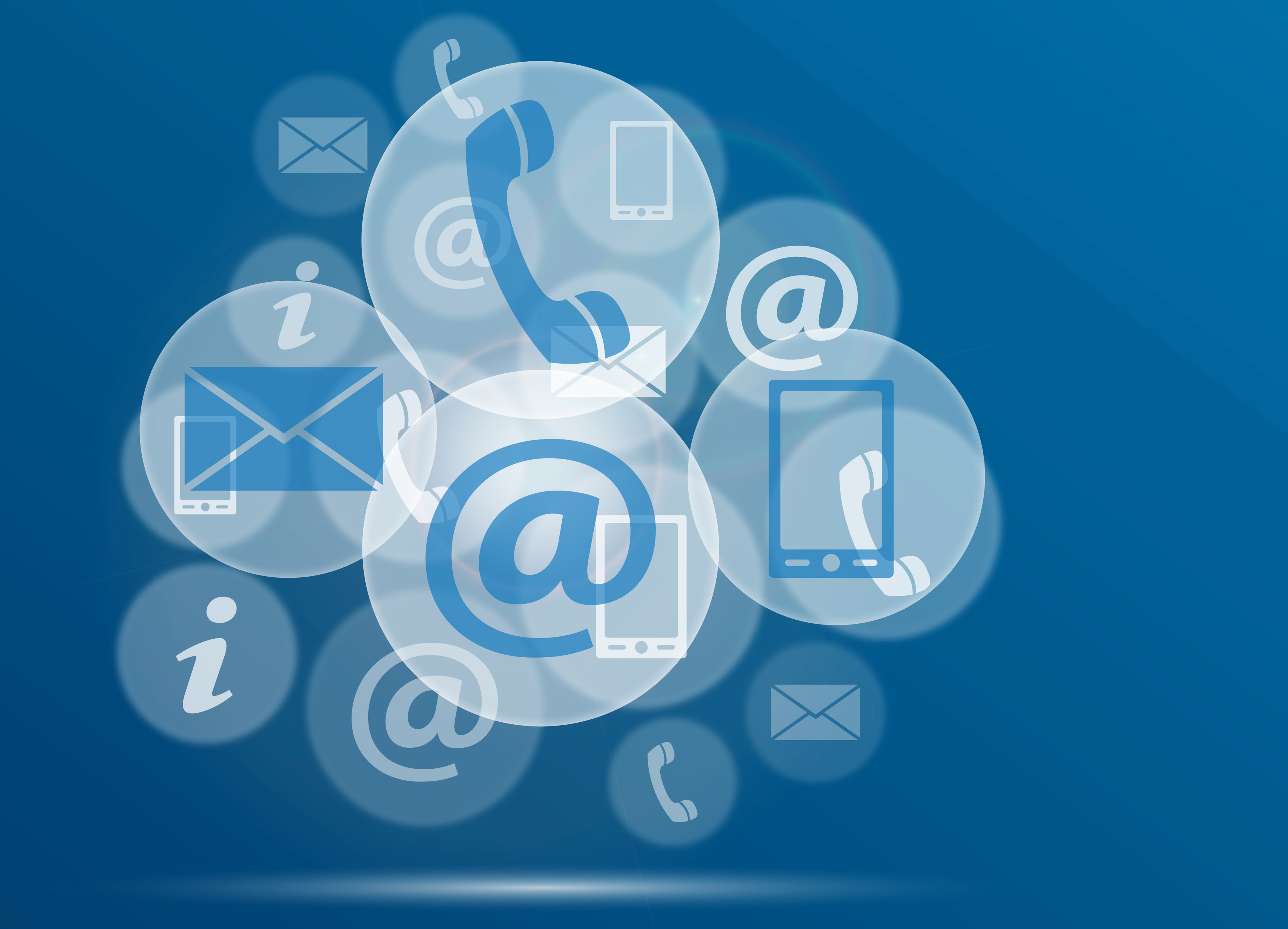 Symbolbild zur Vertraulichkeitsvereinbarung bei der Praxisübergabe einer Arztpraxis mit E-Mail- und Telefonkommunikation