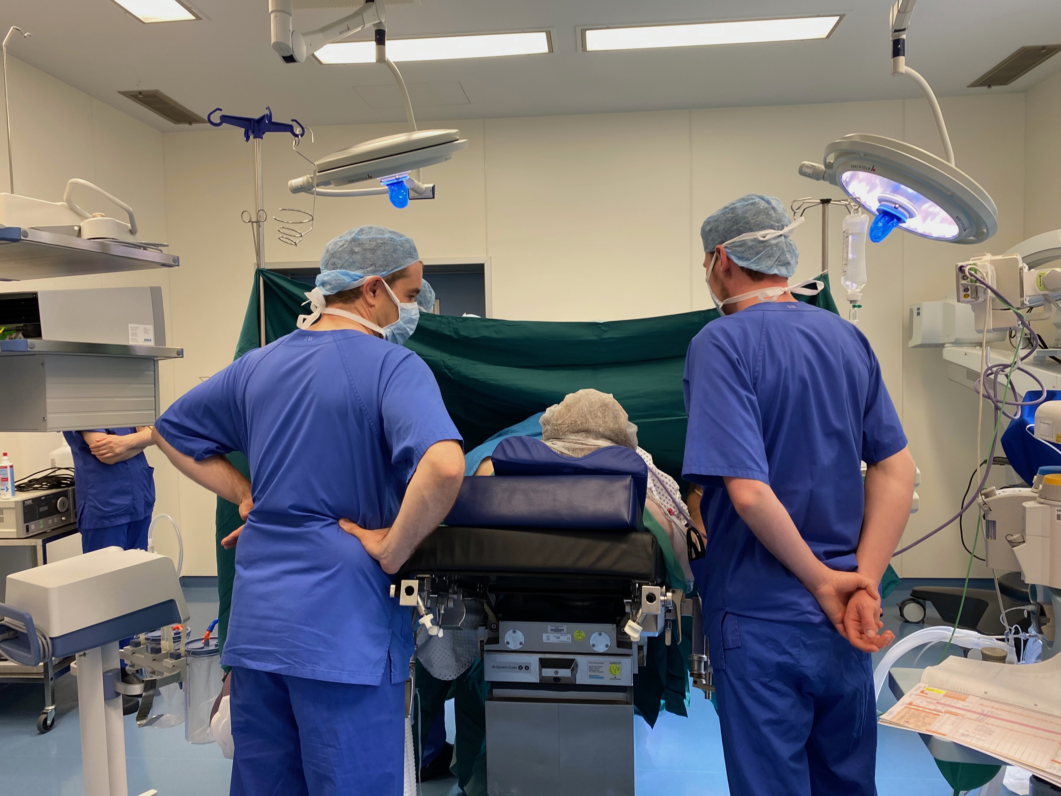 Ärztliches Team im OP - PJ Stelle im Krankenhaus