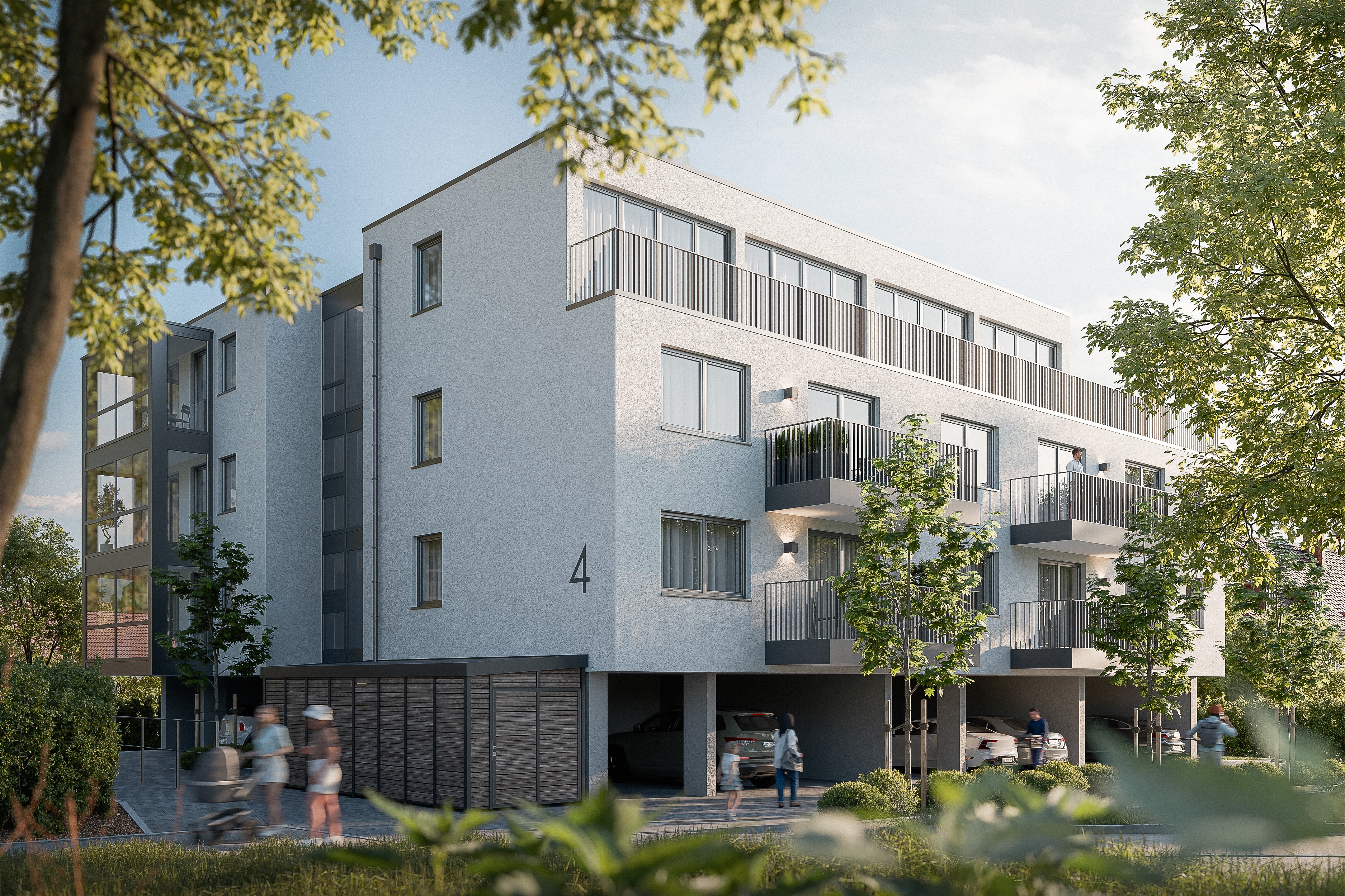 Moderne Praxisetage im Neubau
