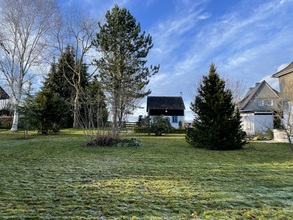 Garten mit Gartenhaus nach Norden