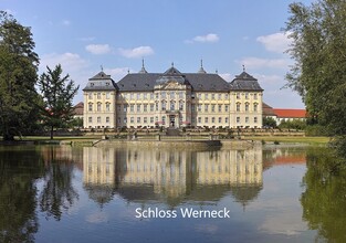 Schloss Werneck von der Gartenseite