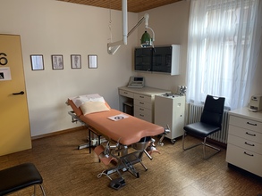 Verband und Untersuchungszimmer