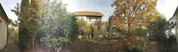 Panorama vom Garten aus